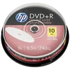 Hewlett Packard (HP) HP DVD+R DL, dviejų sluoksnių rašalinis spausdinimas, DRE00060WIP-3, 8,5 GB, 8x, torto dėžutė, 10 pakelių, 12 cm, duomenų archyvavimui