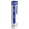 R03 / AAA 1,5 V Xtar 750 mAh baterijos (4 vnt. dėžutė) su apsauga