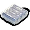 R06 / AA 1,5 V Xtar 2500 mAh baterijos (4 vnt. dėžutė) su apsauga