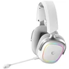 Ausinės su mikrofonu Rampage RETSU Baltos/Pilkos Belaidės 2.4G Bluetooth