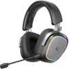 Ausinės su mikrofonu Rampage RETSU Juodos/Pilkos Belaidės 2.4G Bluetooth