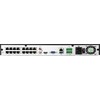 BCS BCS-P-NVR1602-A-4KE-16P(3) tinklinis vaizdo įrašymo įrenginys (NVR) 1U Juoda