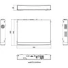Stebėjimo sistema - Hikvision NVR DS-7604NXI-K1/4P(D) 4CH AI 12MP