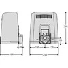 BFT DEIMOS ULTRA BT B600 EE rinkinys 600 kg stumdomiems vartams