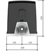 Rinkinys CAME BXL ECO TOP do 400kg bram przesuwnych
