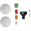 „Cyclo C720 FDS“ komplektas – FAAC 24V, skirtas 400 kg stumdomiems vartams