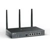 TP-LINK | „SafeStream“ gigabito „Multi-WAN VPN“ maršrutizatorius | ER706W | 802.1q | Ethernet LAN (RJ-45) jungtys 1× gigabito SFP WAN prievadas, 1× gigabito RJ45 WAN prievadas, 2x gigabito RJ45 LAN prievadai 2× gigabito WAN/LAN RJ45 prievadai | Tinklo palaikymas: Taip | MU-MiMO: Taip | 3G/4G per pasirenkamą USB adapterį | 60 mėn.