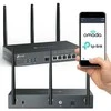 TP-LINK | „SafeStream“ gigabito „Multi-WAN VPN“ maršrutizatorius | ER706W | 802.1q | Ethernet LAN (RJ-45) jungtys 1× gigabito SFP WAN prievadas, 1× gigabito RJ45 WAN prievadas, 2x gigabito RJ45 LAN prievadai 2× gigabito WAN/LAN RJ45 prievadai | Tinklo palaikymas: Taip | MU-MiMO: Taip | 3G/4G per pasirenkamą USB adapterį | 60 mėn.