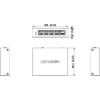 Šakotuvas DS-3E0505P-E/R jungiklis HIKVISION