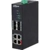 Šakotuvas SWITCH POE HS4408-4ET-96 4 PRIEVADŲ + 4 x SFP DAHUA