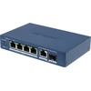 Šakotuvas Switch Hikvision DS-3E1506P-EI/M-4P1T1F(O-STD)