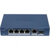Šakotuvas Switch Hikvision DS-3E1506P-EI/M-4P1T1F(O-STD)