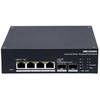 Šakotuvas VALDOMAS POE PRAMONINIS KOMUTATORIUS DS-3T1506HP-EI-UPS/NO POWER UNIT 4 PRIEVADŲ SFP Hikvision