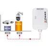 Šakotuvas SWITCH POE CAMSAT X-CAM II jungiklis PoE+ 4F TX13 (12V, TX1310, RX1550)