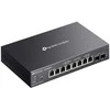 Šakotuvas TP-LINK | Omada 8-Port 2.5GBASE-T ir 2-Port 10GE SFP+ Smart Switch su 8-Port PoE+ | SG2210XMP-M2 | Tvarkoma L2 | Stalinis/montuojamas ant stovo | 60 mėn.