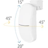 DVIGUBOS TECHNOLOGIJOS DETEKTORIUS: MIKROBANGŲ + PIR SLIM-DUAL-PRO SATEL