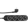 Shelly Group Išmanus maitinimo blokas Shelly Power Strip 4 Gen4, juodas