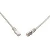 PATCHCORD SKRĘTKA SOLARIX CAT.6A SFTP 0,5m pilka