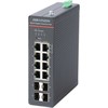 Šakotuvas PRAMONINIS SWITCH'AS POE DS-3T1512HP-SI-8P4FKIT(75W) 8 PRIEVADŲ SFP Hikvision