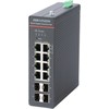 Šakotuvas PRAMONINIS SWITCH'AS POE DS-3T1512HP-SI-8P4FKIT(75W) 8 PRIEVADŲ SFP Hikvision