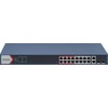 Šakotuvas Hikvision DS-3E1318P-EI tinklo komutatorius su valdomu greituoju Ethernet (10/100) maitinimu per Ethernet (PoE) 1U Mėlyna