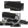 Šakotuvas SWITCH POE SG-108 8 PRIEVADŲ PULSAR