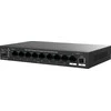 Šakotuvas „Tenda TEG1110PF-8-120W“ tinklo komutatorius, nevaldomas gigabito eternetas (10/100/1000), maitinimas per eternetą (PoE), Juodas