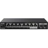 Tenda TEM2010X network switch 2.5G Ethernet (100/1000/2500) Desktop Juodas