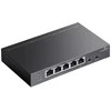 Šakotuvas TP-LINK | 5 prievadų gigabito stalinis komutatorius su 4 prievadų PoE | TL-SG1005P-PD | Nevaldomas | Tvirtinamas prie darbalaukio / sienos