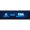 Šakotuvas TP-LINK | 5 prievadų 2.5G darbalaukio jungiklis | TL-SG105-M2 | Nevaldomas | Darbalaukis | Maitinimo tipas Išorinis