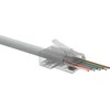 Solarix Universal EASY jungtis RJ45 CAT5E UTP 8p8c laidui ir veidui / 100 vnt SXRJ45-5E-UTP-EASY