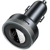 Baseus FM moduliatorius Bluetooth USB Micro SD - Juodas