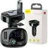 FM siųstuvo automobilinis įkroviklis Baseus Enjoy S-09A 3.4A 2x USB-A Micro SD BT 4.2