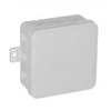 Tuščia ant paviršiaus montuojama dėžutė su 12 įvadų VIPLAST V6 click Baltas IP54 85x85x41mm 036-01