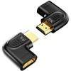 Unitek 8K HDMI 90 ir 270 laipsnių kampo plokščias adapteris