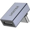 Unitek Adapteris USB-C į USB-C kampinis 40Gbps 240W