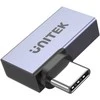 Unitek Adapteris USB-C į USB-C kampinis plokščias 40Gbps