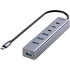 „Unitek Active USB-C“ šakotuvas, 3x USB-C, 10 Gbps, 4x USB-A