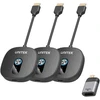 AV signalo perdavimo sistema Unitek Unitek belaidis HDMI siųstuvas 1080p, 1 siųstuvas + 2 imtuvai, juodas