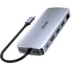 USB-C Hub - UNITEK Aktyvus 10Gbps M.2 HDMI PD 100W Pilkas