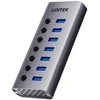 USB-A 3.0 5 Gbps šakotuvas su 7 viename jungikliu Unitek H1314A01-EU