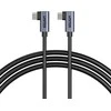 UNITEK C14147ABK01-1M - USB C 90°/90° PD 100W M/M 1M