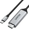 UNITEK V1423A adapteris USB-C – HDMI 2.0 4K 60Hz kabelis 1,8m