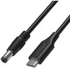 Unitek Kabelis nešiojamojo kompiuterio maitinimo šaltinis 65W USB-C - DC5.5mm