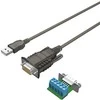 „Unitek“ keitiklis/adapteris USB 2.0 į RS422/RS485 (DB9M) su FTDI lustų rinkiniu, 1,5 m