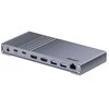 Unitek Potrójna doko stotelė USB4 40Gb/s,maitinimo šaltinis 120W