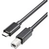 Unitek kabelis do drukarki USB C na USB B 2.0 juoda 5m