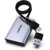 „Unitek“ adapteris USB/C/A su 2 HDMI MST FullHD
