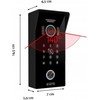 EURA VDP-99C5 VIDEO TELEFONAS baltas, WiFi, RFID, TUYA