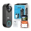 Luxury MBG linijos SF W3 vaizdo domofonas, juodas